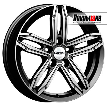 Carwel Нева AB 6.5J R16 5x114.3 ET-4 Dia-66.1