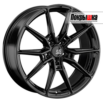 LS FlowForming RC58 (BK) 8.5J R20 5x120 ET-4 Dia-72.6