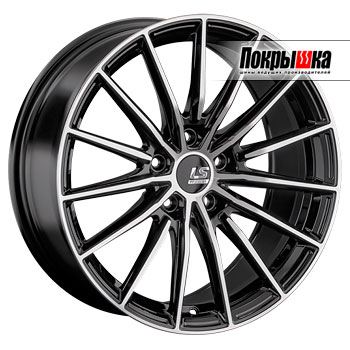 LS FlowForming RC63 (BKF) 8.5J R18 5x112 ET-3 Dia-66.6