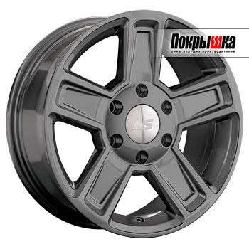 LS Wheels LS-1296 (GM) 8.0J R17 6x139.7 ET-38 Dia-100.1