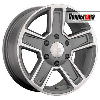 LS Wheels LS-1296 (MGMF) 8.0J R17 6x139.7 ET-38 Dia-100.1