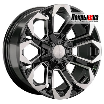 LS Wheels LS-1366 (BKF)