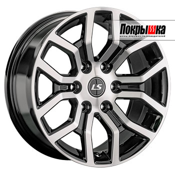 LS Wheels LS-1367 (BKF)