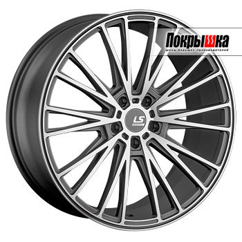 LS Wheels LS-RC60 (MGMF) 9.0J R21 5x120 ET-4 Dia-72.6