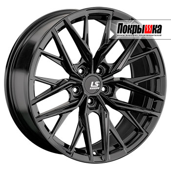 LS Wheels LS-RC81 (BK) 8.5J R19 5x114.3 ET-3 Dia-67.1