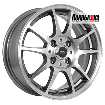 Megami MGM-5 (GMF) 6.0J R15 5x100 ET-38 Dia-57.1