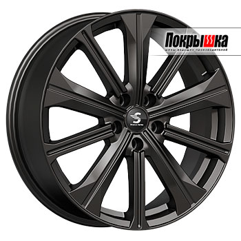 Premium Series KP013 (Fury Black) 7.0J R19 5x112 ET-34 Dia-66.6