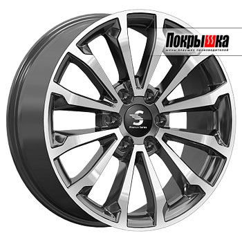 Premium Series KP006 (Diamond Black Gris) 8.5J R20 6x139.7 ET-33 Dia-100.1