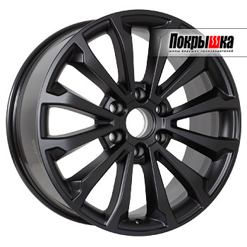 Premium Series KP006 (Fury Black) 8.5J R20 6x139.7 ET-3 Dia-106.1