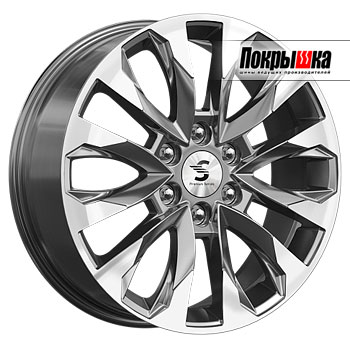 Premium Series KP007 (Diamond Gloss Graphite) 8.0J R20 6x139.7 ET-42 Dia-75.1