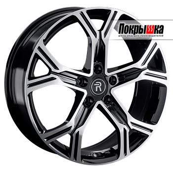 Replica Replay CHG-25 (BKF) 8.0J R19 5x114.3 ET-49.5 Dia-60.1