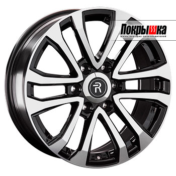 Replica Replay CHG-57 (BKF) 7.5J R18 6x139.7 ET-3 Dia-106.1