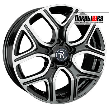 Replica Replay NS-288 (BKF) 7.0J R18 5x114.3 ET-4 Dia-66.1