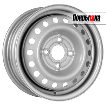 Trebl 52A45A (Silver) 5.0J R13 4x100 ET-45 Dia-56.6