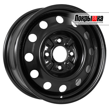 Trebl 64E45H (Black) 6.0J R15 4x114.3 ET-45 Dia-67.1