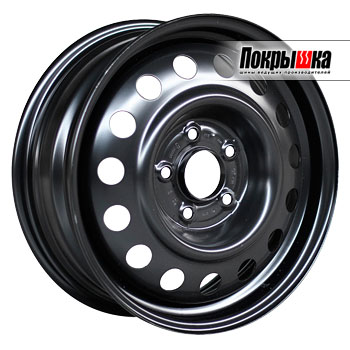 ТЗСК Polo, Rapid (Черный) 6.0J R15 5x100 ET-38 Dia-57.1