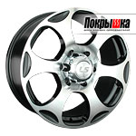 LS Wheels LS-310 (BKF) 8.0x18 6x139.7 ET 36 DIA 100.1