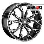 LS Wheels LS-RC61 (BKF) 9.0x21 5x114.3 ET-43 DIA-67.1