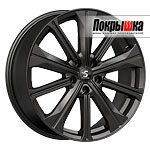 Premium Series KP013 (Fury Black) 7.5x19 5x112 ET 34 DIA 66.6