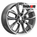 Premium Series KP001 (Diamond Gloss Graphite) 7.0x18 5x112 ET-43 DIA-57.1