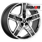 Premium Series KP008 (Diamond Quartz) 8.5x20 5x108 ET 43 DIA 60.1