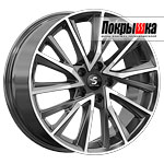 Premium Series KP010 (Diamond Black Gris) 7.5x18 5x112 ET-40 DIA-57.1 для SEAT Toledo Mk4 (NH) 1.6 TDI