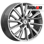 Premium Series KP010 (Diamond Gloss Graphite) 7.5x18 5x108 ET-36 DIA-65.1