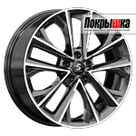 Premium Series KP012 (Diamond Quartz) 7.0x18 5x108 ET-47 DIA-60.1 для EXEED LX I Restyle 1.6