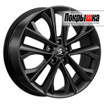 Premium Series KP012 (Fury Black) 7.0x18 5x108 ET-36 DIA-65.1