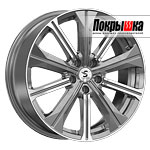 Premium Series KP013 (Diamond Gloss Graphite) 7.0x19 5x108 ET-33 DIA-60.1