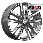 Premium Series KP014 (Diamond Gloss Graphite) 8.0x20 5x114.3 ET-40 DIA-67.1