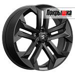 Premium Series KP015 (Fury Black) 7.5x19 5x114.3 ET-40 DIA-60.1