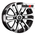 Replica Replay CHG-57 (BKF) 7.5x18 6x139.7 ET-30 DIA-106.1 для TOYOTA Hilux VIII Restyle 2.7