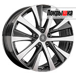 Replica Replay LX-219 (BKF) 8.0x20 5x114.3 ET-30 DIA-60.1 для TOYOTA Highlander IV 2.5