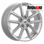 Wheels UP Up104 (Silver Classic) 6.5x17 5x114.3 ET-49 DIA-67.1 для TOYOTA Corolla (E160/E170) Restyle 1.8