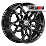 Wheels UP Up110 (New Black) 7.5x17 5x114.3 ET-50 DIA-67.1 для TOYOTA Corolla (E160/E170) Restyle 1.8