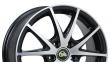 CrossStreet CR-17 (BKF) 6.0J R15 4x114.3 ET-4 Dia-66.1