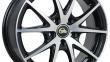 CrossStreet CR-17 (BKF) 6.0J R15 4x100 ET-48 Dia-54.1