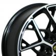 CrossStreet CR-20 (BKF) 7.0J R17 5x114.3 ET-45 Dia-60.1