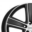 DEZENT TH (BKF) 7.0J R17 5x120 ET-55 Dia-65.1