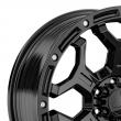 LS FlowForming RC68 (BK) 9.0J R17 6x139.7 ET-15 Dia-106.1