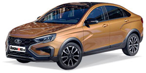 Литые диски LADA/VAZ Vesta Cross I Restyle 1.6 R17 4x100